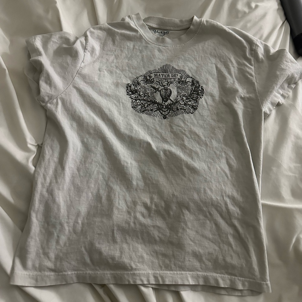John galt oversized graphic tee